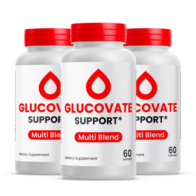 Glucovate Blood Support-Daily Balance and Overall Wellness - 180 Capsules