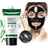 Mascarilla Negra Facial Bambu Elimina Puntos Negros Nariz F