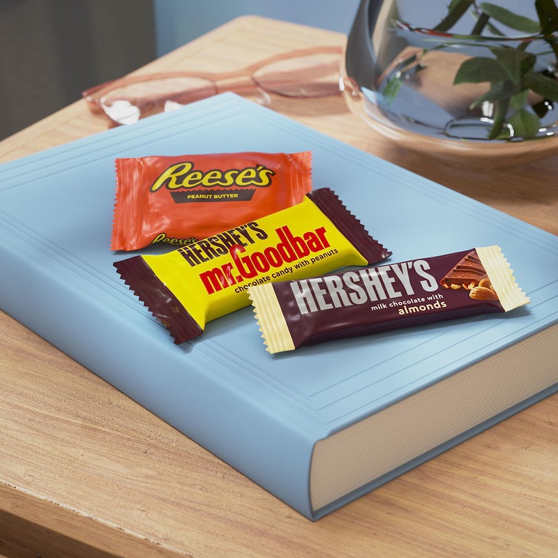 HERSHEY'S and REESE'S Assorted Chocolate Flavored Snack Size, Candy Party