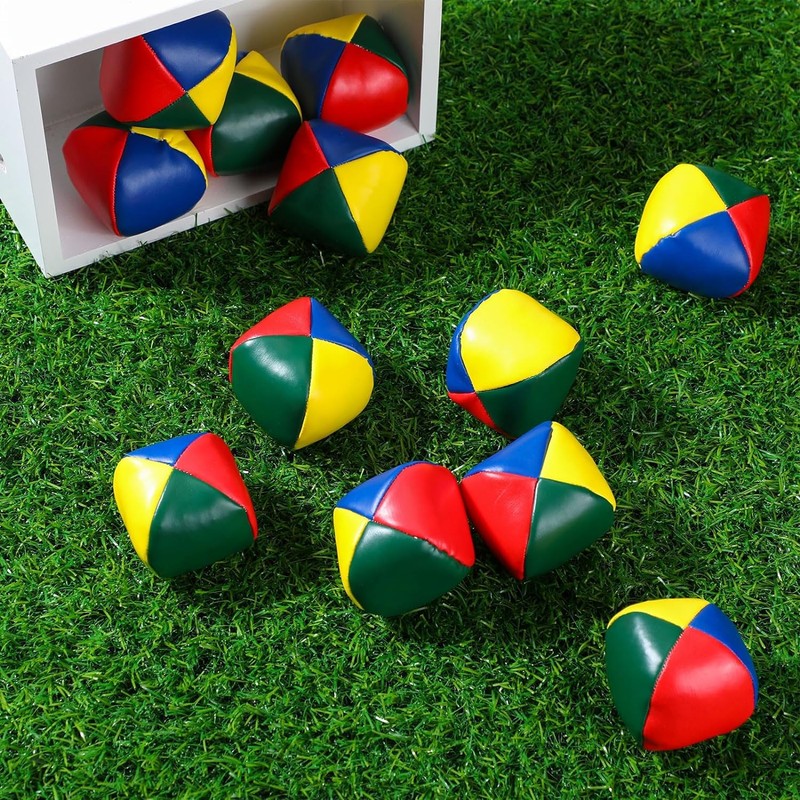 KOMUNJ Pack of 3 Quality Juggling Balls, Waterproof Coating and
