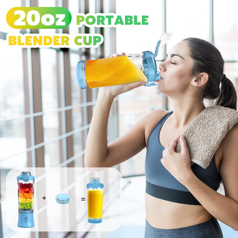 Portable Blender Personal Juicer for Shakes and Smoothies - 20