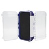 Fishing Lure Box Double Sided Detachable Transparent Waterproof Multi Purpose