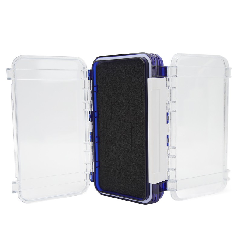 Fishing Lure Box Double Sided Detachable Transparent Waterproof Multi Purpose