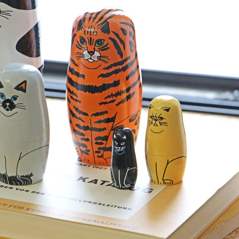 Feline Five MIDORI KOMATSU Feline 5 Matryoshka