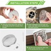 2PCS RV Furnace Vent Screen with Premium Stainless Steel, RV