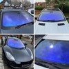AuMoHall 74% VLT Blue Chameleon Car Window Tint Car Vehicle