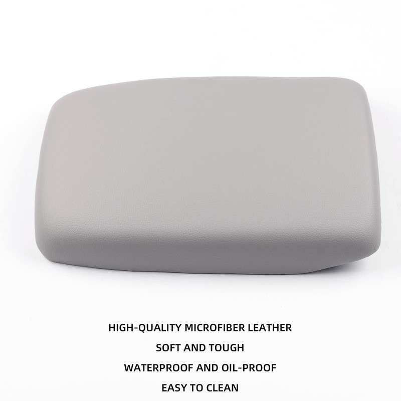 Dasbecan Center Console Armrest Cover Lid kit Compatible with 2008