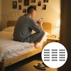 TVETE Multi-Hitting Machine, Smartphone Auto-Clicker Stickers, Set of 60, Diameter