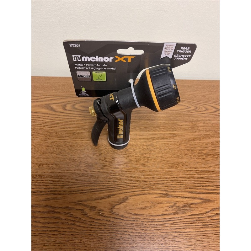 Melnor XT201 Rear Trigger Spray Nozzle 7 Watering Patterns XT