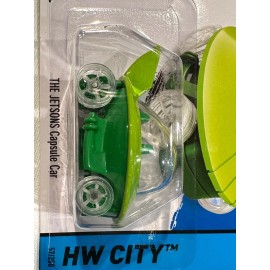 Hot Wheels 2015 HOT WHEELS  THE JETSONS CAPSULE CAR HW CITY #57/250 HW TOONED