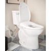 Moen Moen White 2-Series Standard Non-Electronic Bidet Seat for Elongated