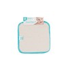 Bumkins Reusable Flannel Baby Wipes, 12 Count, Natural