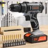 Cordless Drill Set, VIWKO 20V Power Drill with Power Pack