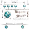 Nautical String Lights, Beach Theme Float Lights Set of 10