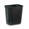 Rubbermaid Rubbermaid Commercial Products Plastic Wastebasket/Trash Can, 7-Gallon/28-Quart, Black, for