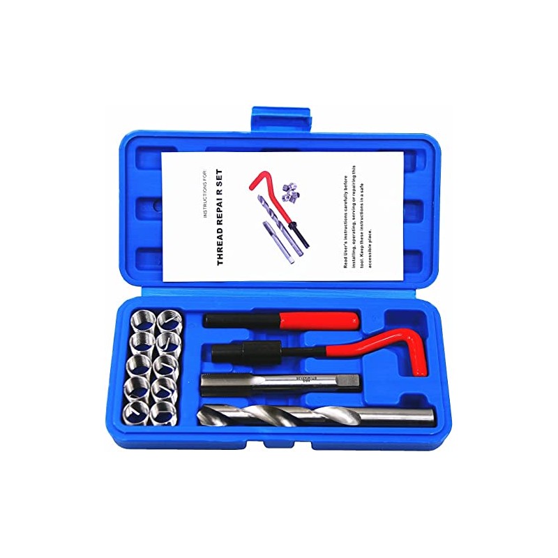 BestsQ 14pcs Thread Repair Kit M14 x 1.25mm Metric Thread