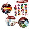 Kisangel Handheld Flags England Country Flag Small Flags Patriotic Flags