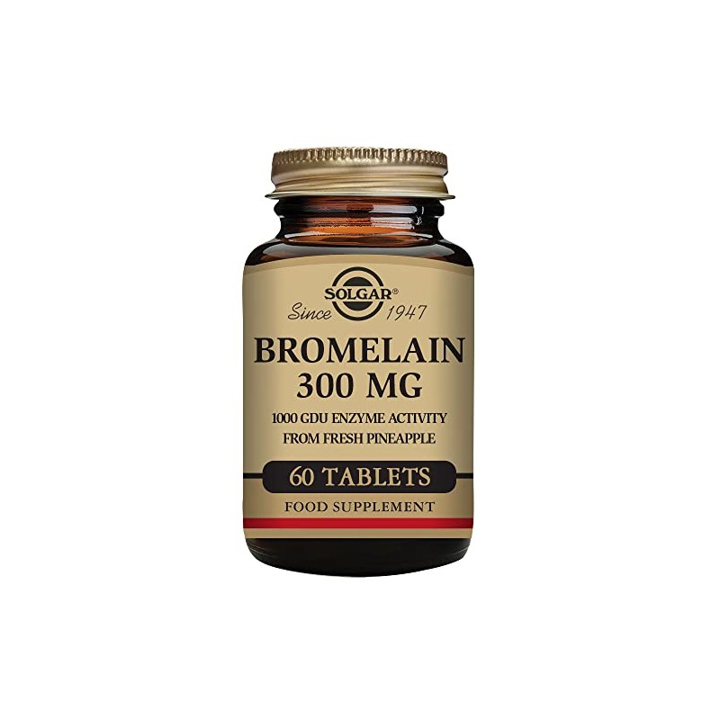 Solgar Bromelain 300 mg Tablets - Pack of 60