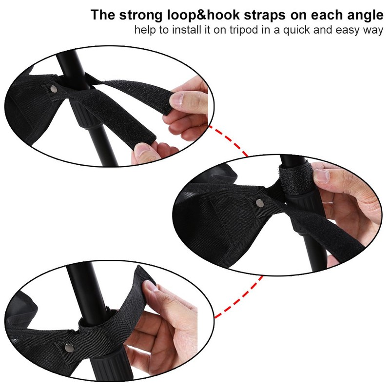 Diyeeni High Performance Tripod Stabilizer, Anti-Fall Storage, Multifunctional Sandbag, Photographic