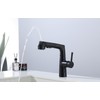 Fonveth Bathroom Sink Faucet with Pull Out Sprayer, Temperature Digital