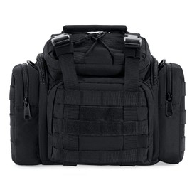 Dr.Fish Carp Sea Fishing Tackle Bag Case Sack Carryall Waist Shoulder Waterproof Black