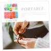 DOITOOL 2 Boxes Locking Stitch Markers of Portable Crochet Tools