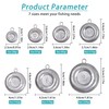 Sinker Coin Sinkers for Drifting Trolling Catfishing Saltwater Tackle Fishing