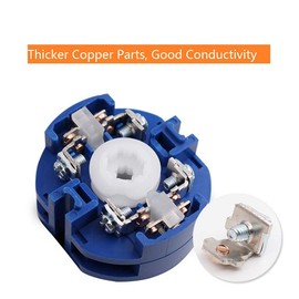 TOP-VIGOR Changeover Selector Switch Universal Rotary Cam Selector LW26-20 C04/2 380V 20A 2 Position 8 Terminals