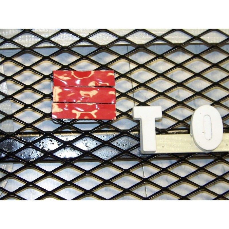 BH3D Printing Aluminum FJ40 TEQ grille badge
