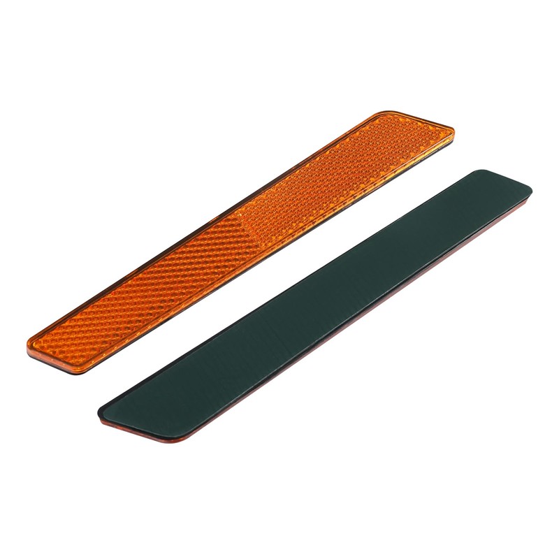 TCMT Orange Saddlebag Latch Covers Reflector Fits For Harley 2014-2025