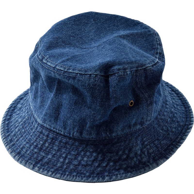 New Hattan 1500 Stonewash Bucket Hat, blue (dark)