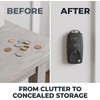 Black Fake Car For Key Storage Box Hide Secret Compartment