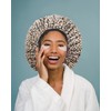 Auban Shower Cap, Shower Cap for Women Terry Cloth Lined