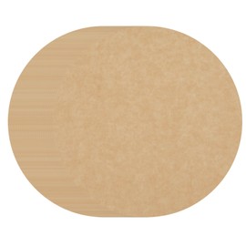 sourcing map 250 Pcs Unbleached Parchment Paper Baking Sheets Rounds, 3.5 Inch Hamburger Patty Paper, for Baking Grilling or Meat Storage, Wood Color