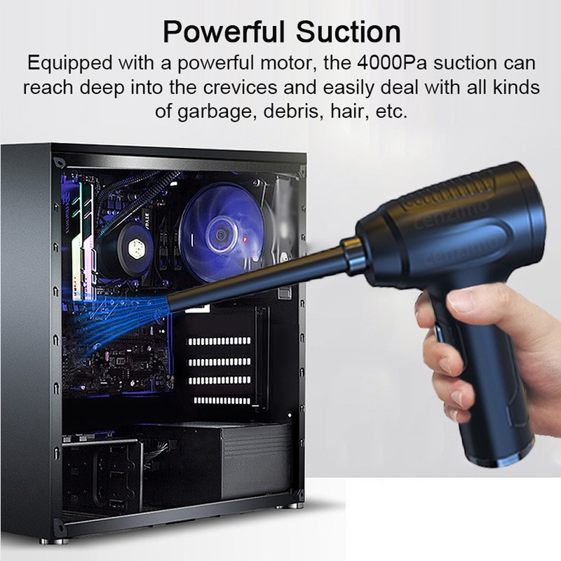 Car Cordless Vacuum Cleaner 2 in 1 Multifunctional Air Blower