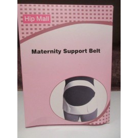 Hip Mall Maternity Support Belt Pregnancy Back Breathable Abdominal Binder White Size XXL
