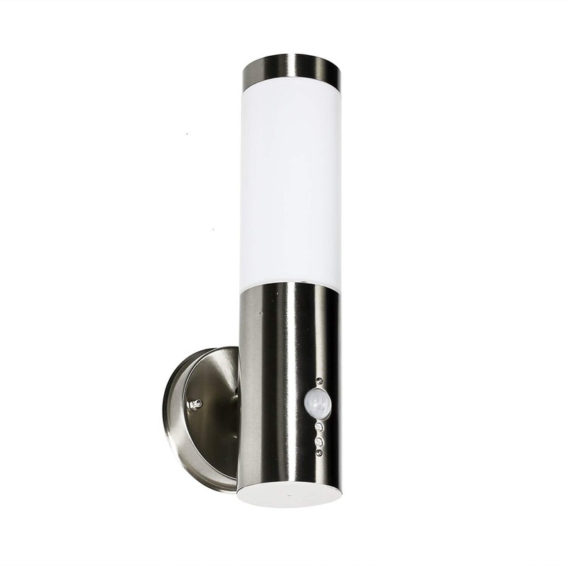 Light Experiences K/CX/446/65 Outdoor Light Terrace Garden Stainless Steel Plastic