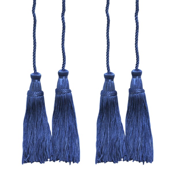 DÉCOPRO Decorative Handcrafted Double Tassel Curtain and Drapery Tieback Holdback