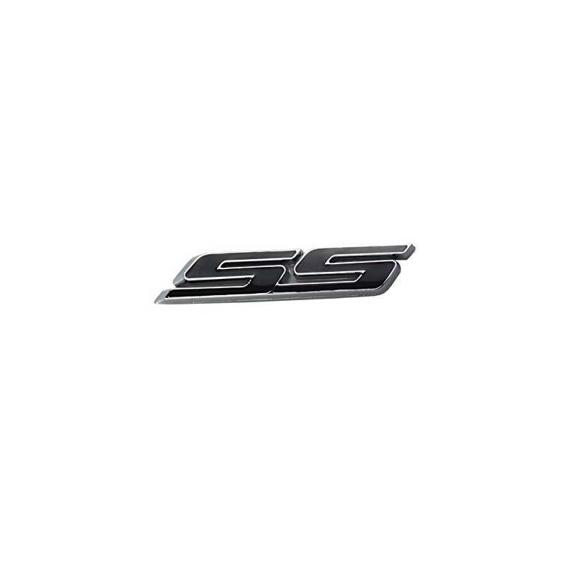 Aimoll 2pcs SS Emblems ABS Sticker 3D Logo for Impala