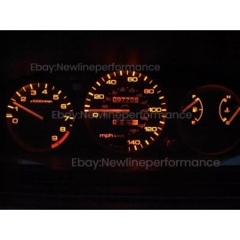 newlineperformanceLED Amber Orange LED Cluster Bulb KIT for Honda Civic EG 1992-1995