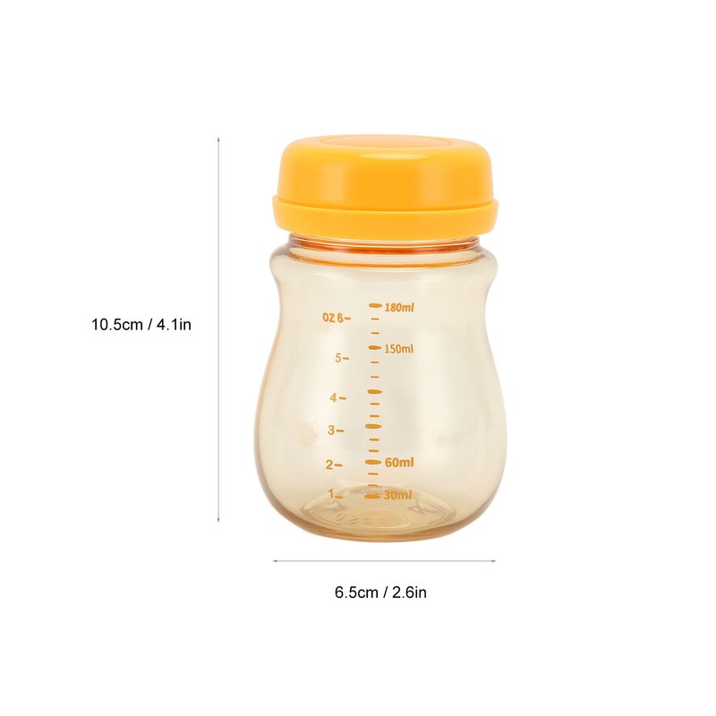 Breastmilk Storage Bottles with Lid Wide Mouth Breastmilk Containers Collection