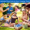 25 Pack Pocket Tissues Travel Packs 250 Sheets Travel Size