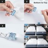NICENEEDED 393 Inch Long Twin Bed Connector, 0.98" Wide Mattress