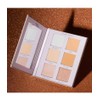 Neve Cosmetics ArtDiary Palette, 6 Powders with Different Textures and