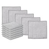 10 Pcs Multipurpose Non Scratch Scrubbing Wire Dishwashing Rags,Reusable Kitchen