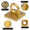 4Psc Wall Screw Mount Crowd Control Stanchions Gold and Silver