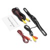 License Plate Backup Camera, 8 IR LED Night Vision, 170°