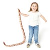 Zappi Co Kids Stuffed Soft Cuddly Plush Snake Toy -