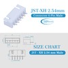 CQRobot JST XH 2.54mm Pitch 6-Pin Electronic Connectors IC Male