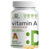 DEAL SUPPLEMENT High Potency Vitamin A 25000 IU, 500 Coconut
